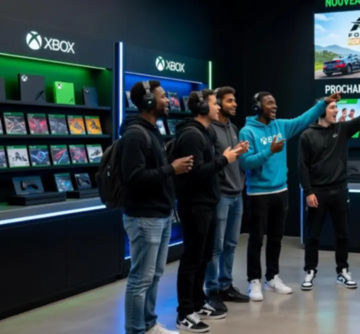 Communauté de joueurs Xbox suivant les prochaines sorties