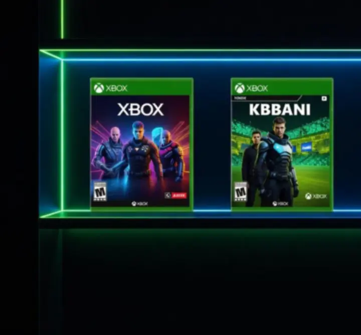 Mosaïque de jaquettes de jeux Xbox bestsellers sur la boutique gaming Solstice Sact