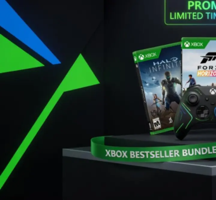Packs promotionnels de jeux Xbox bestsellers et accessoires sur Solstice Sact