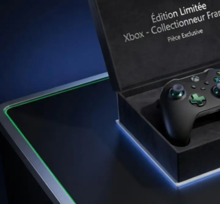 Accessoire Xbox édition limitée inspiré d'un jeu collector