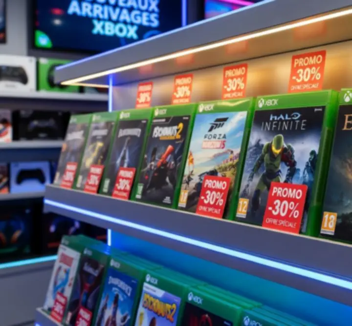 Sélection de nouveaux jeux Xbox en promotion