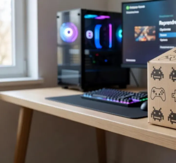 Colis de jeux Xbox et accessoires prêts à être expédiés vers des joueurs en France